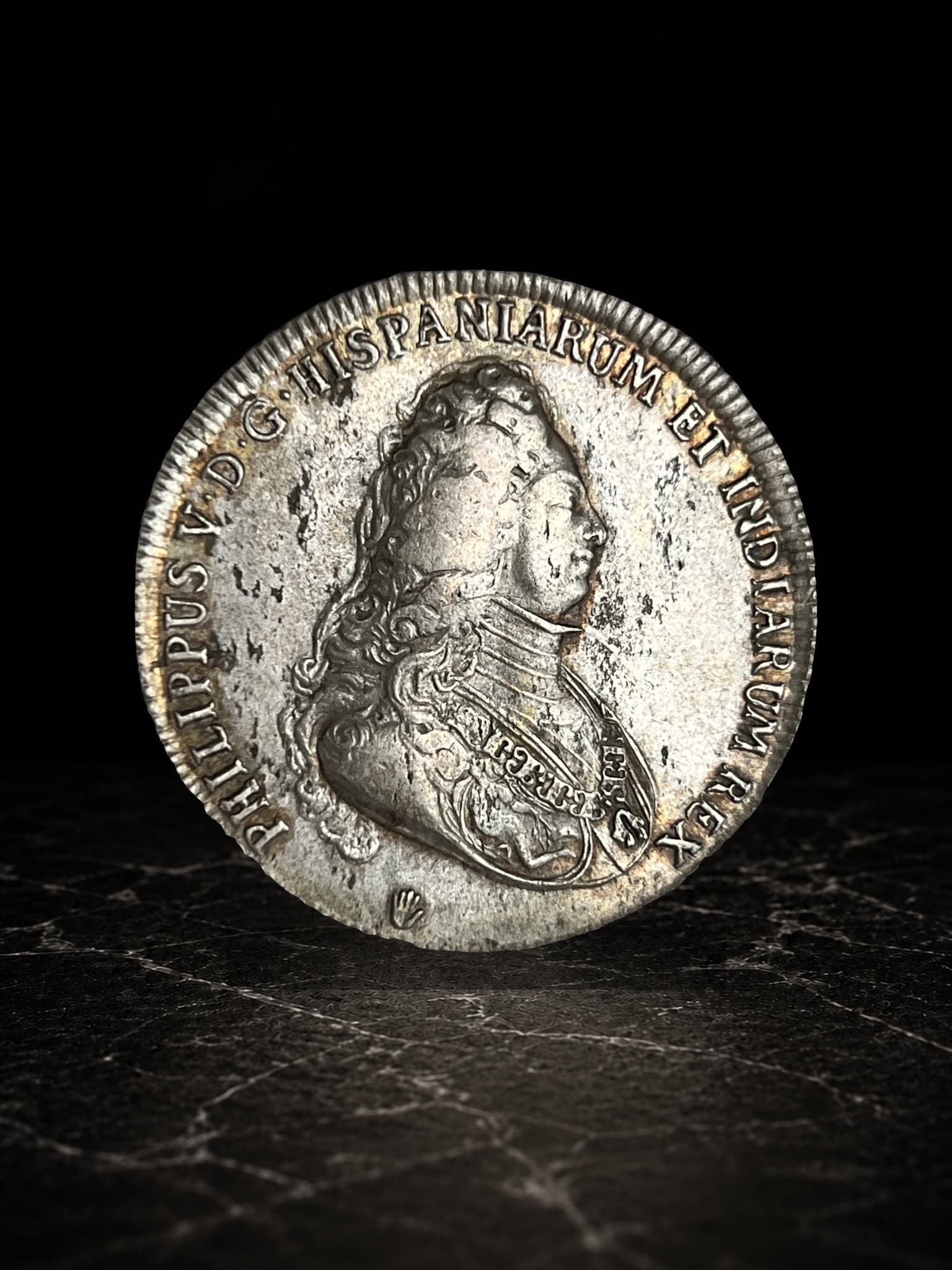 Ducaton-Felipe V Ceca de Amberes 1703 Plata