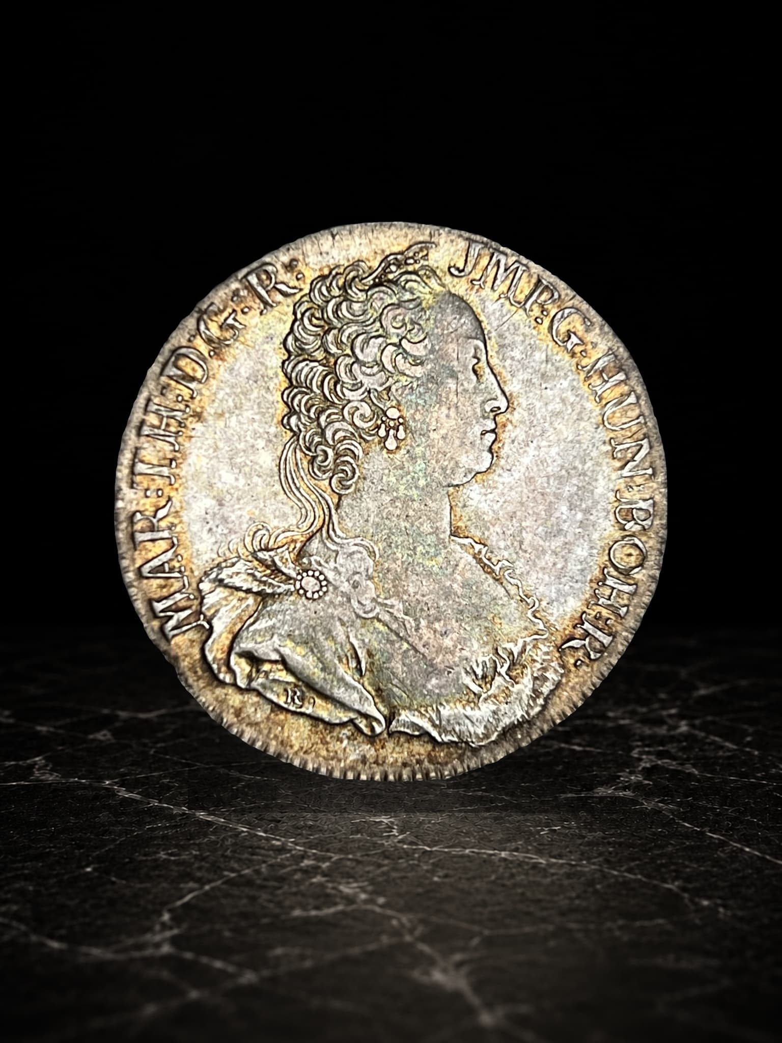 Ducaton-Maria Theresia Antwerpen Mint 1749 Silver