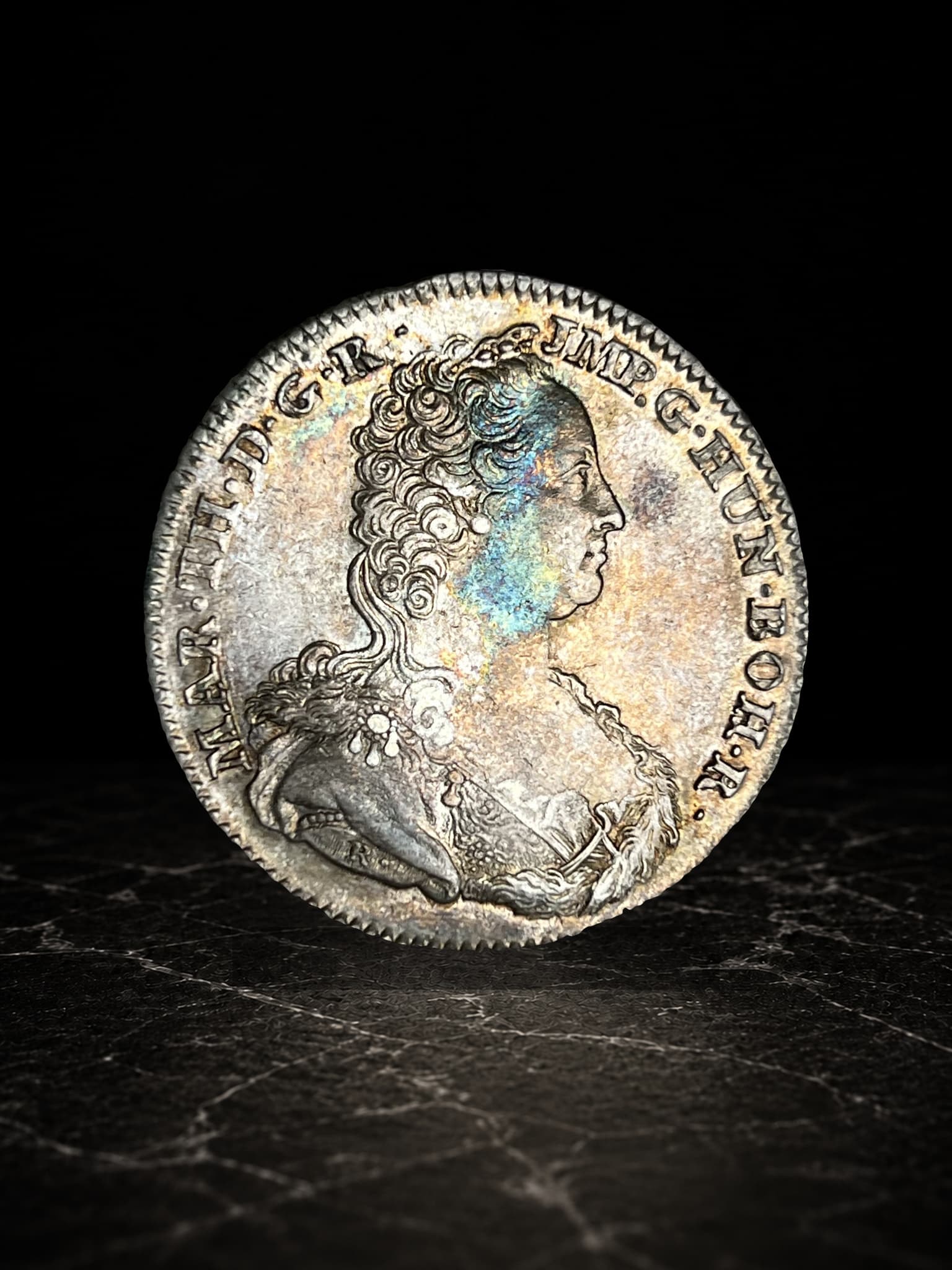 Ducaton-Maria Theresia Antwerpen Mint 1753 Silver