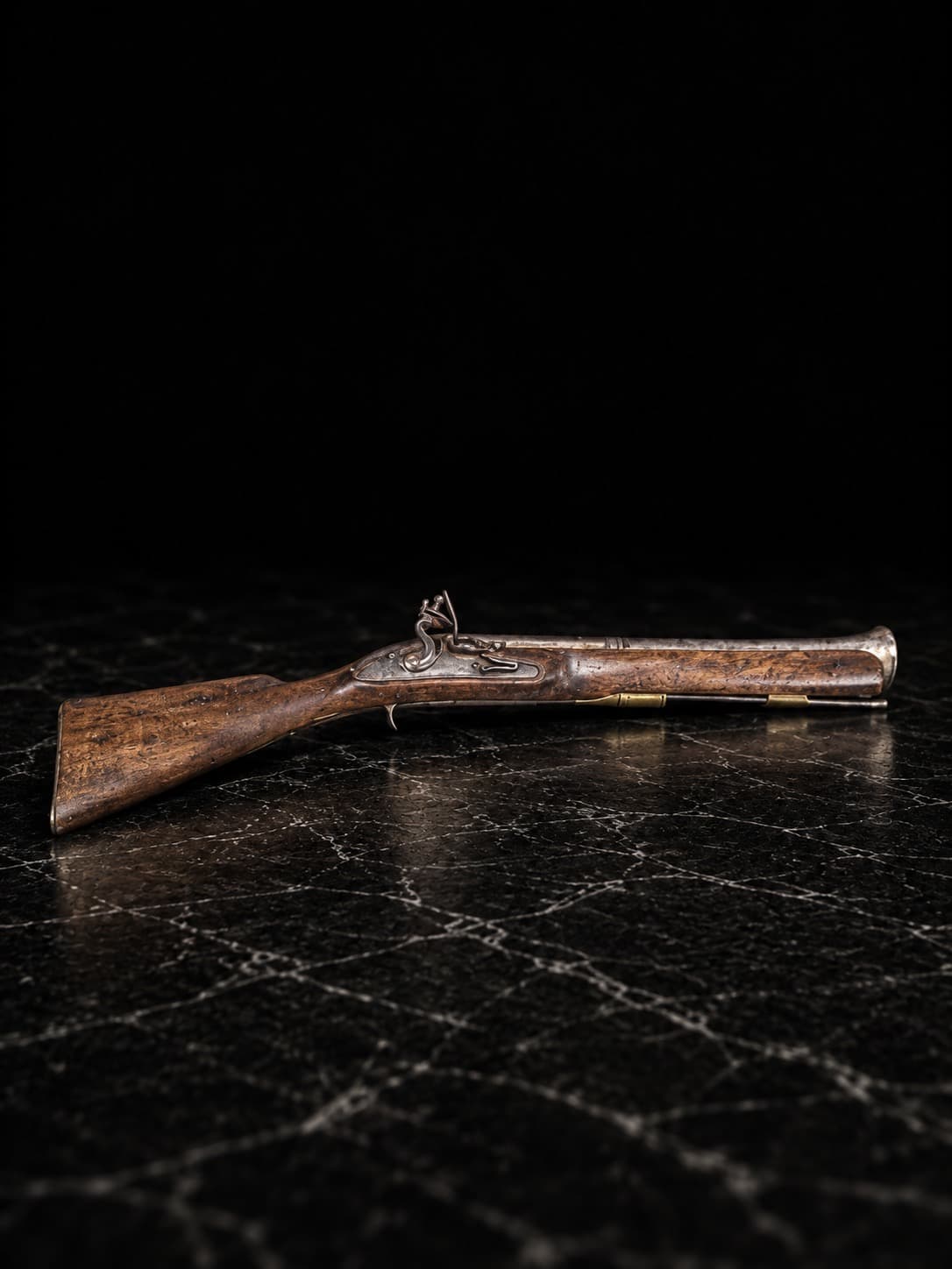 18th-Century Flintlock Blunderbuss – 75 cm